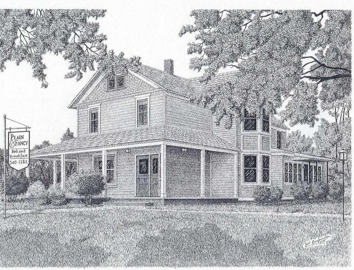 Plain & Fancy Bed & Breakfast Ironton Exteriör bild